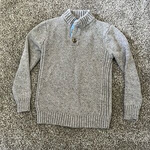 Boys Gray Sweater - sz 8/10